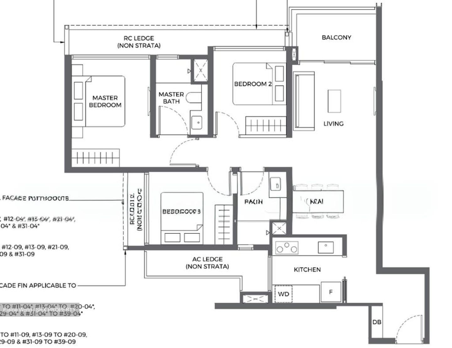 Clavon (D5), Apartment #512315001